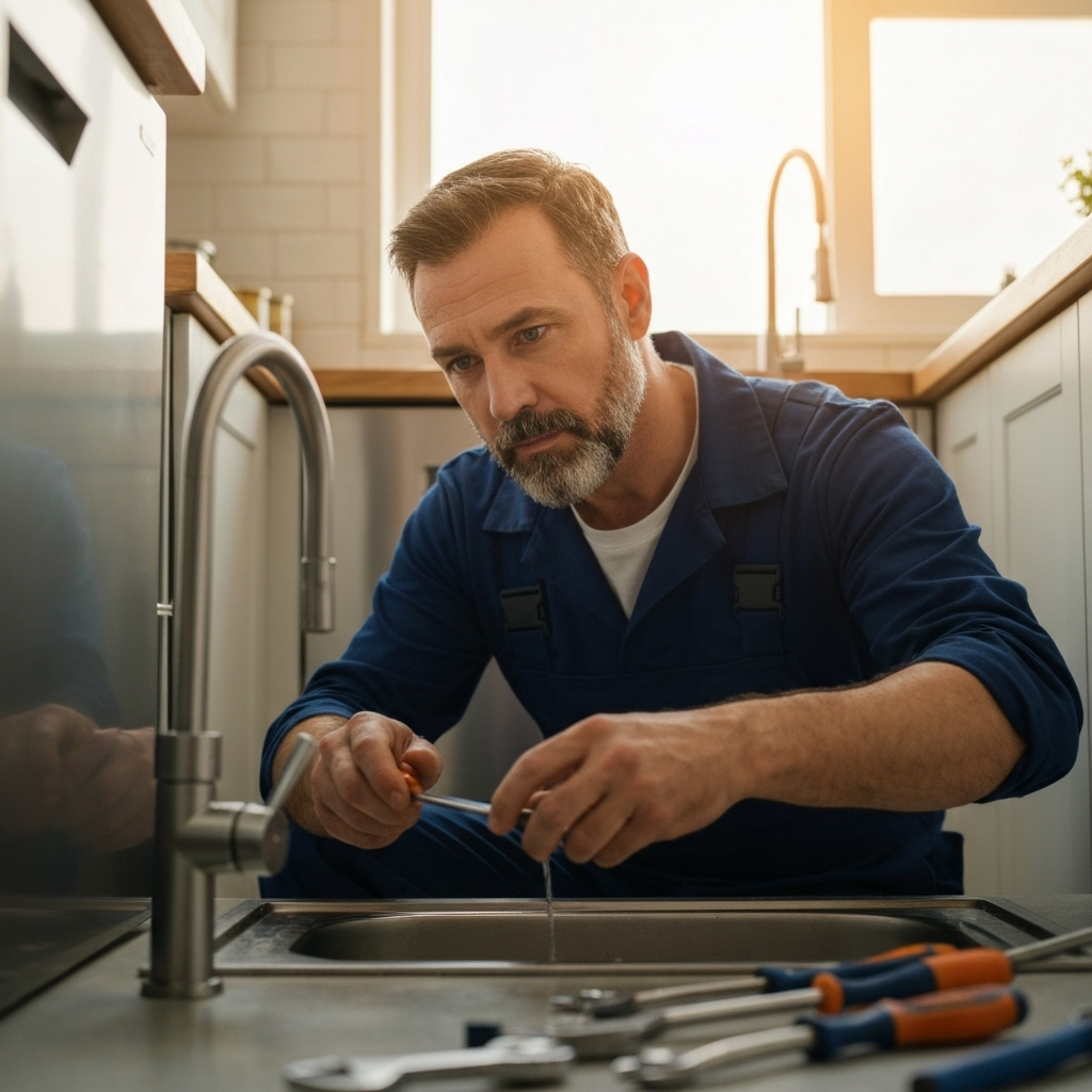 Plumbing Repairs work example